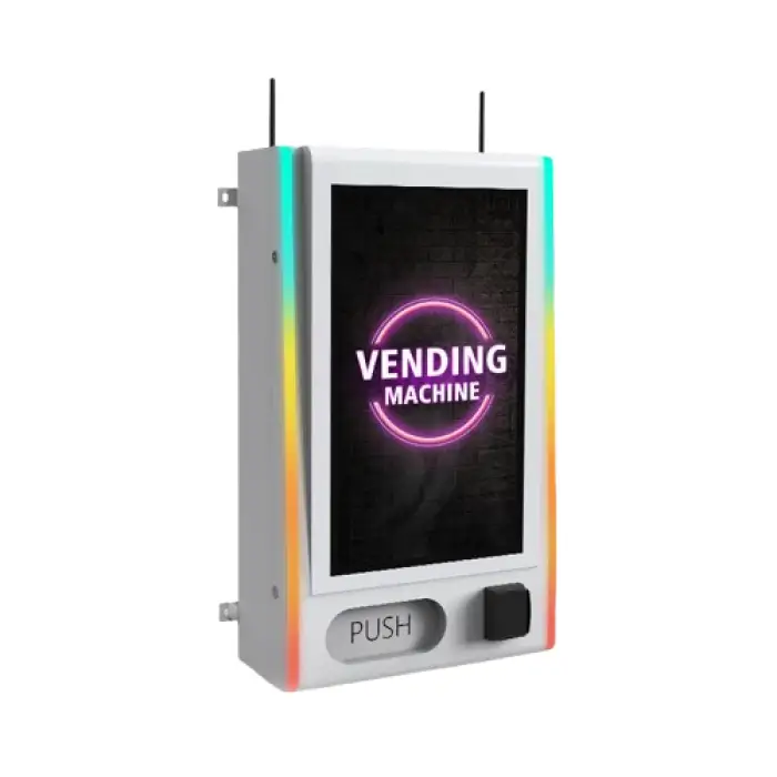 Reyeah Wall Mounted ID Card Reader Age Verification Touch Screen Mini Vending Machine With Credit Card Reader