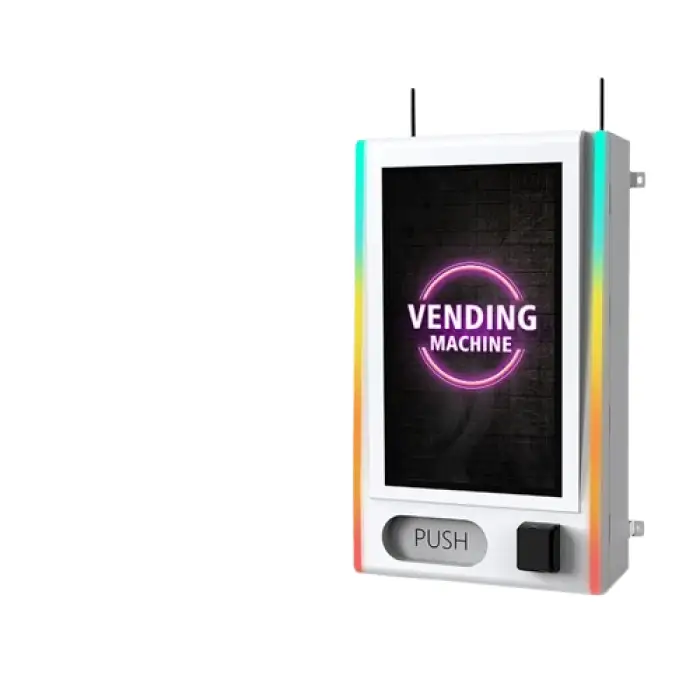 Reyeah Wall Mounted ID Card Reader Age Verification Touch Screen Mini Vending Machine With Credit Card Reader