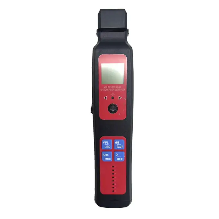 FN-505 Dry Battery Type 10mw VFL+OPM+RJ45 Network Tester+LED 5 in 1 Function SM MM Fiber Optic Signal Identifier