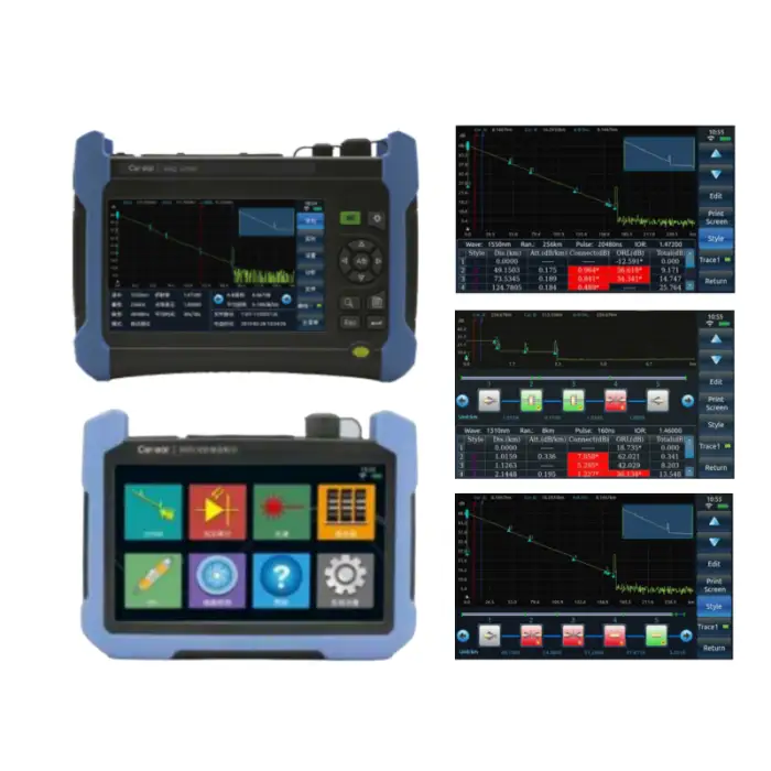 Supports Both Singlemode And Multimode Testing Fiber Optic OTDR Machine Easy To Operate OTDR Tester