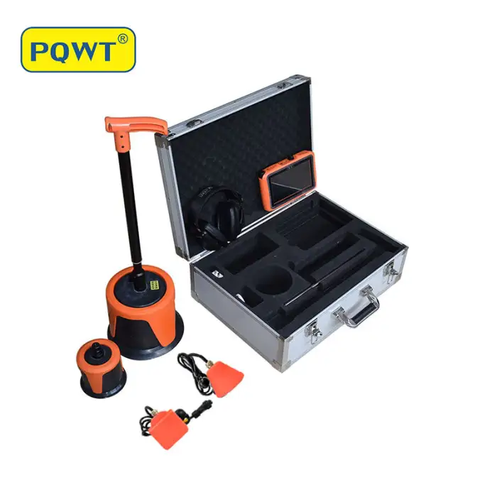 PQWT L7000 Plumbing Tools Water Pipelines System Find Underground Leakage Walls Leak Detector