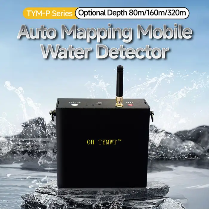 TYM 80P 160P 320P Borehole Drilling Water Detector Surface Water Finder Mobile App Underground Water Detector