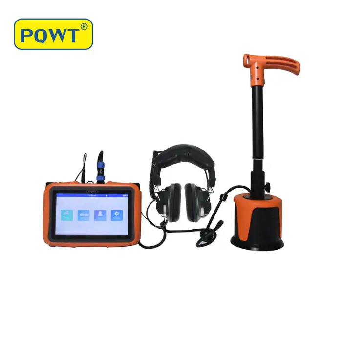 PQWT-L3000 Indoor and Outdoor Smart Underground Water Leak Detector Tool Set Equipment Construction Staff Plumber