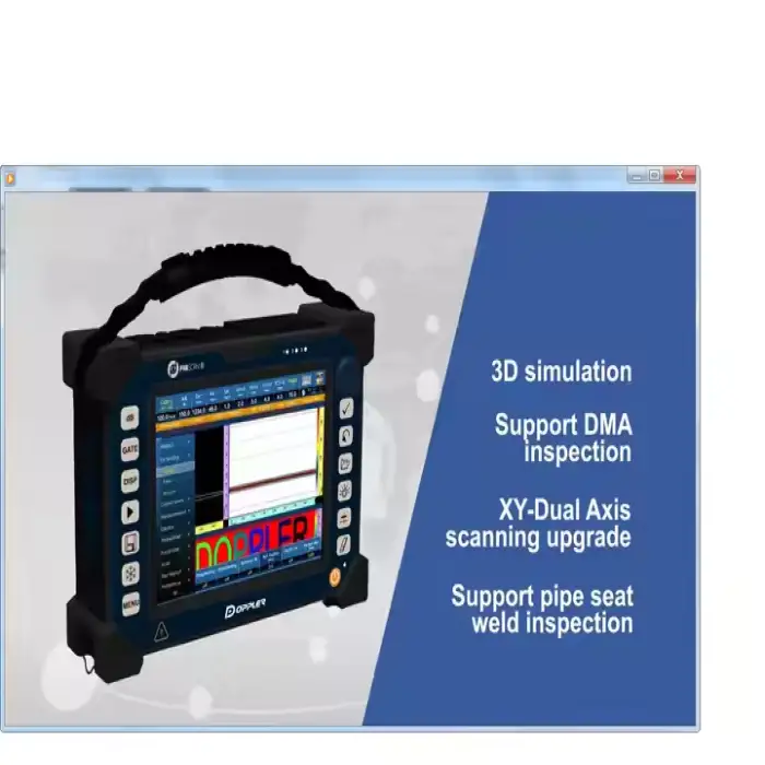 ISO Portable Ultrasonic Tester Premium NDT Inspection Equipment