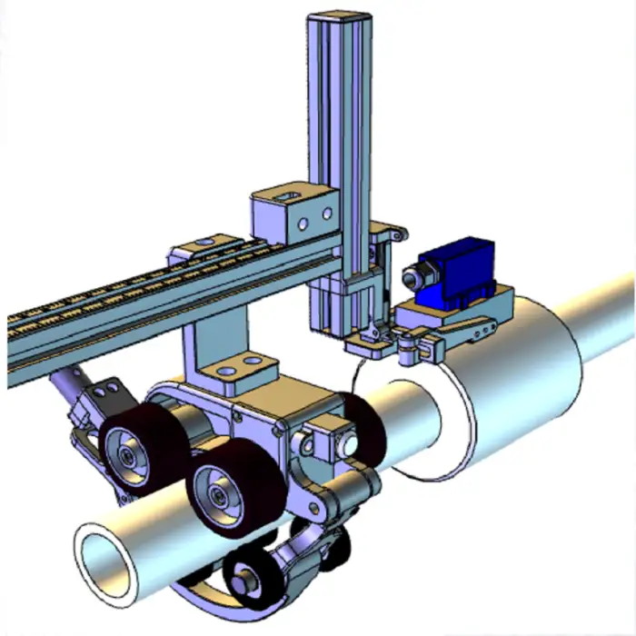 TOFD Phased Ultrasonic Inspection Equipment for Hot-Melt Butt Joints of Polyethylene Pipes