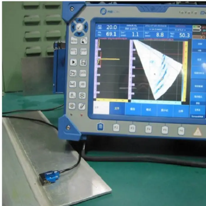 TOFD Phased Ultrasonic Inspection Equipment for Hot-Melt Butt Joints of Polyethylene Pipes