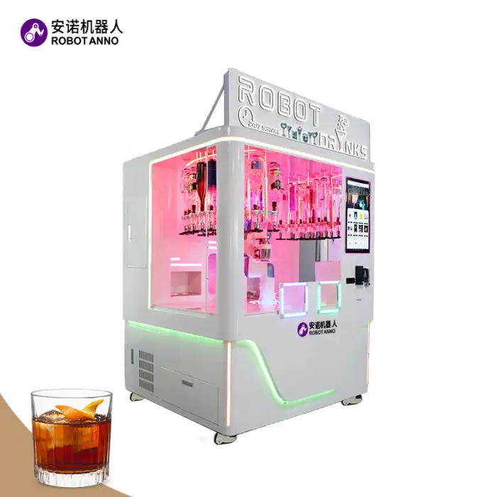 Smart Metal Cocktail and Beer Vending Machine Coin and Credit Card Payment for Shopping Mall Use Bartender Supplies