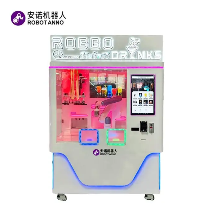 Smart Metal Cocktail and Beer Vending Machine Coin and Credit Card Payment for Shopping Mall Use Bartender Supplies