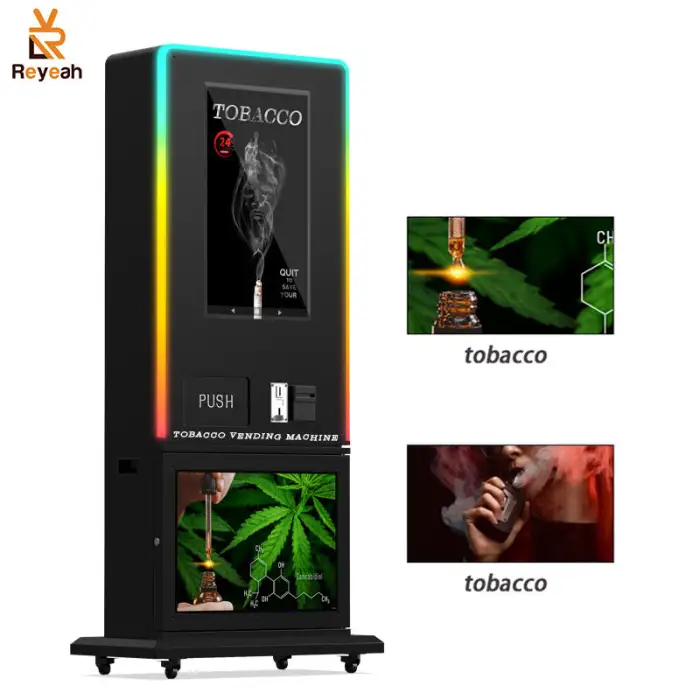 Self Service Automatic Touch Screen Small Business Vending Machine Combo Cigarette Vending Machine for Cosmetics