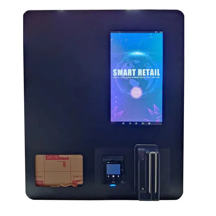 Mini Wall Mounted Vending Machine Table Top Vending Machine with ID Card Reader