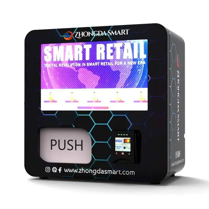 24 Hours Self-service Wifi Small Vending Machines Custom Mini Vending Machine With Card Payment