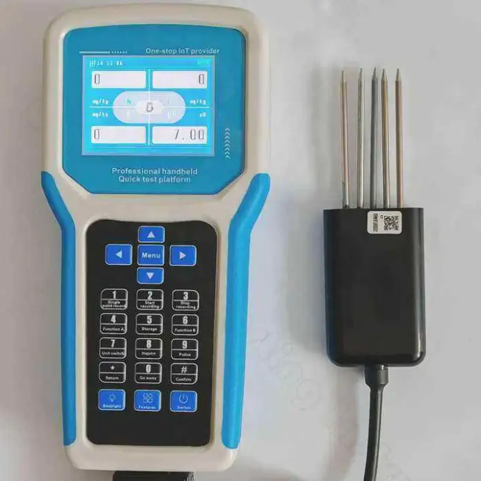 Portable Handheld NPK SOIL tester 7in 1 model NPK/PH/EC/temp/humidity Soil meter for Agriculture