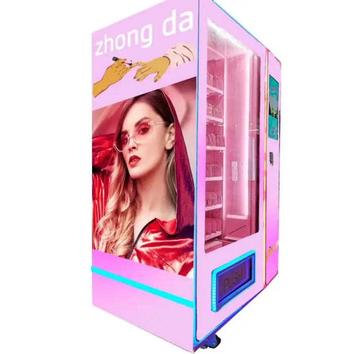 Touchscreen Automatic Beauty Vending Machine Cosmetics Combo for Beauty Retail Customizable Popular Lash Vending Machines