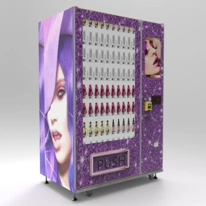 Touchscreen Automatic Beauty Vending Machine Cosmetics Combo for Beauty Retail Customizable Popular Lash Vending Machines