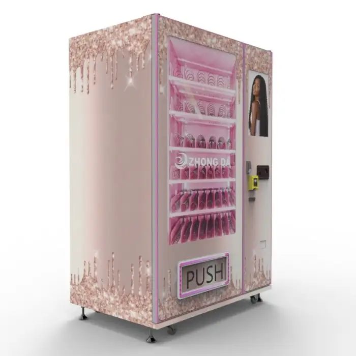 Touchscreen Automatic Beauty Vending Machine Cosmetics Combo for Beauty Retail Customizable Popular Lash Vending Machines