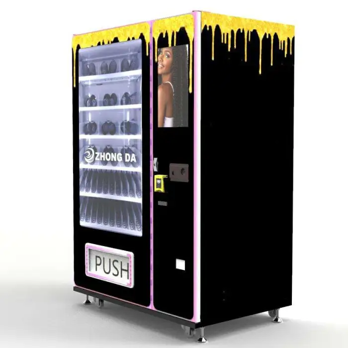 Touchscreen Automatic Beauty Vending Machine Cosmetics Combo for Beauty Retail Customizable Popular Lash Vending Machines