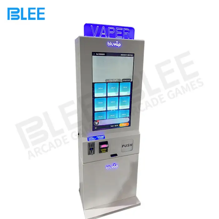 32 Inch Touch Screen Display Wall Mounted / Vertical Vending Machine Vapeses Small Vending Machine Mini Items