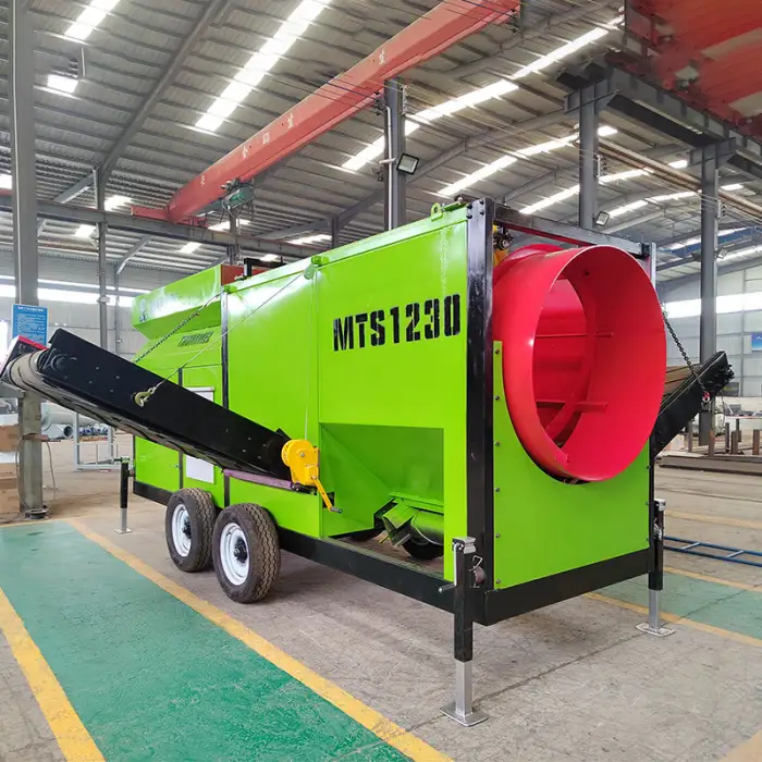 Large Capacity Soil Screener Machine Soil Screening Machine