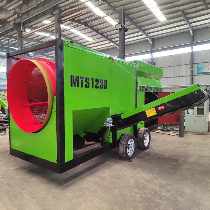 Large Capacity Soil Screener Machine Soil Screening Machine