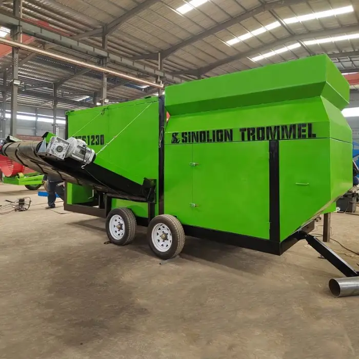 Large Capacity Soil Screener Machine Soil Screening Machine