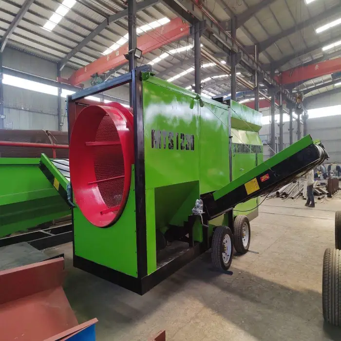 Large Capacity Soil Screener Machine Soil Screening Machine