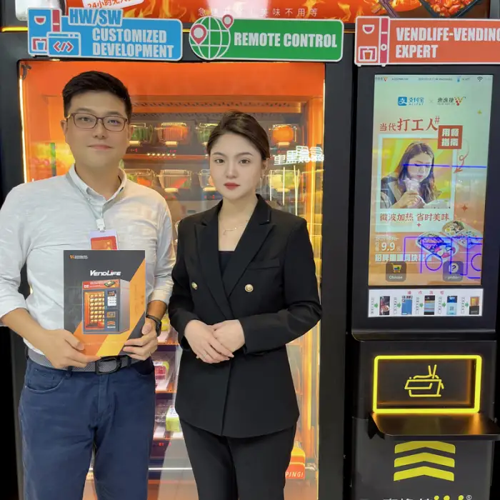 Full Automatic Snack Drink Condom Small Vending Machine for Vapers Wall Mounted ID Card Reader Vending Machine