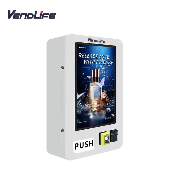 Full Automatic Snack Drink Condom Small Vending Machine for Vapers Wall Mounted ID Card Reader Vending Machine