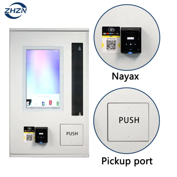 Mini Vending Machine Small Cigarette with Age Verification Id Verification Vending Machine Wall Mounted Vending Machine