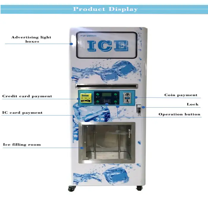 Bagged Ice Vending Machine Mini Ice Vending Machines