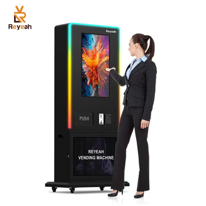 Self-Service Age Verification Vending Machine Tobacco Cigarette Dispensing Korea Vending Machine