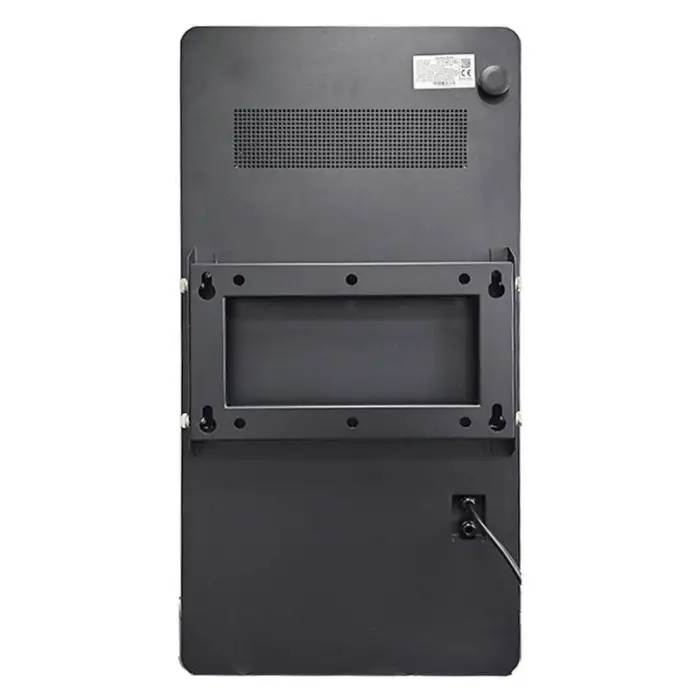 24" Outdoor Black Wall Mount Touch Screen Pos Machine Printer 80mm Automatic Ticket Vending Machine