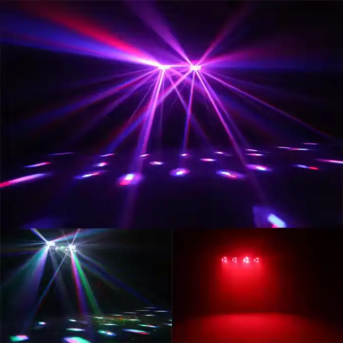 RGBW 4in1 LED Par Moving Head Laser Stage Light Effect DJ Stand Included