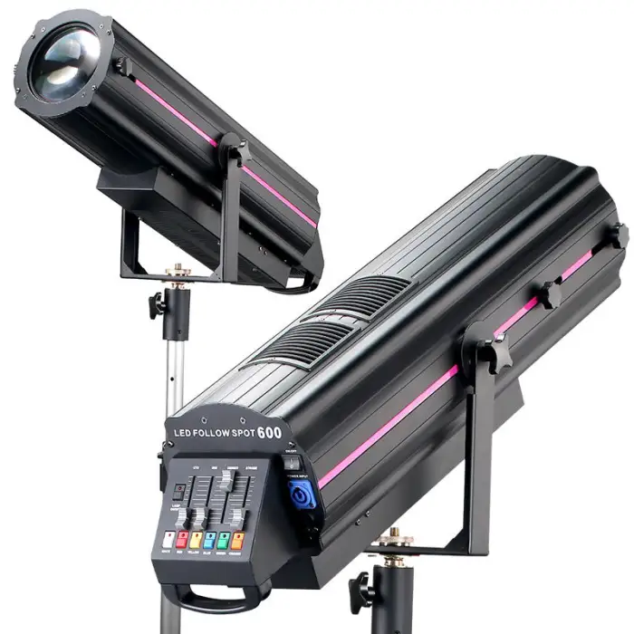 350w 600w 1000w 1200w Waterproof Electronic Focus Follow Spot Light Stage Wedding Show 1000w Led Follow Spot