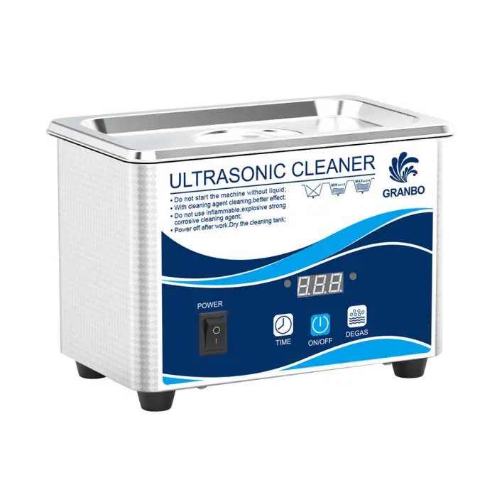 Portable Digital Mini Ultrasonic Cleaner With Basket