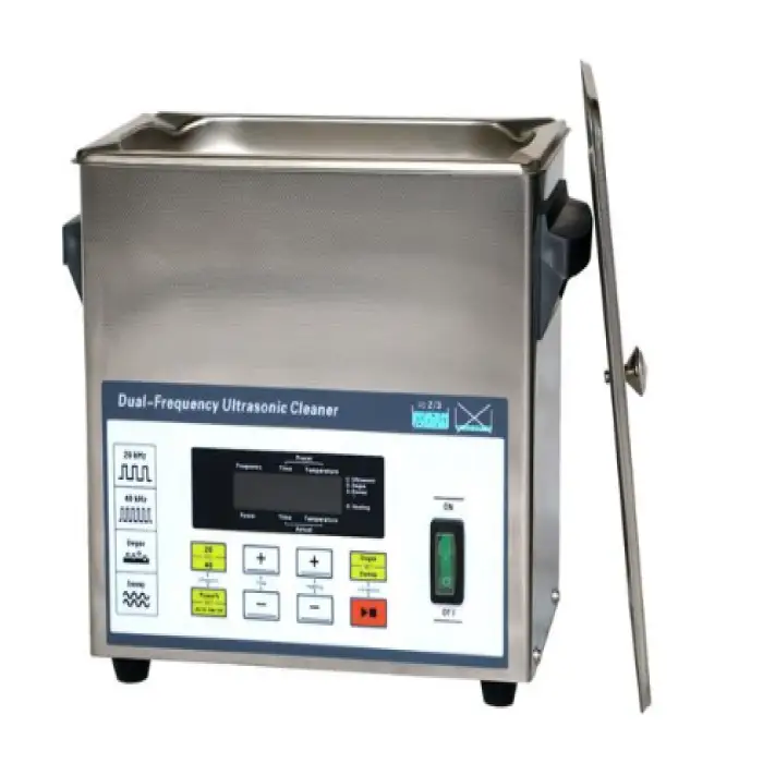 3L double frequency ultrasonic cleaner with LCD degas timer