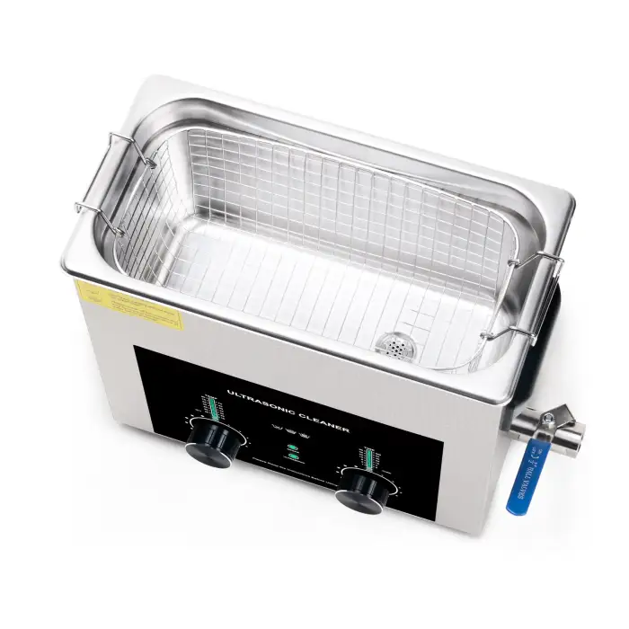 New Design Smart Mechanical Ultrasonic Cleaner 6.5 Liter With Degas Function