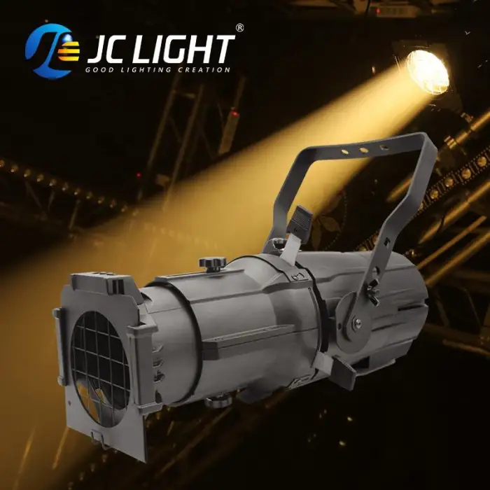 Stage Light 200w Studio Spotlight Ellipsoidal Leko Profile Dmx COB Led Profile Spot Lights Fresnel