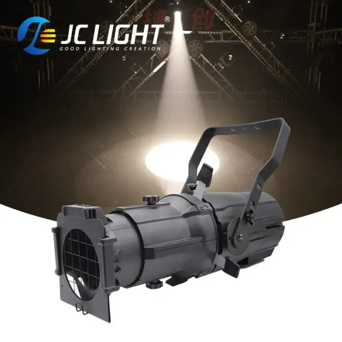 Stage Light 200w Studio Spotlight Ellipsoidal Leko Profile Dmx COB Led Profile Spot Lights Fresnel