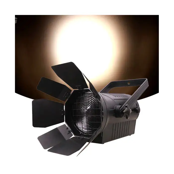 Professional Tv Studio Theater Light Dmx Led 200W Studio Fresnel Spot Aluminum Housing Par Light Stage Effect Lightings