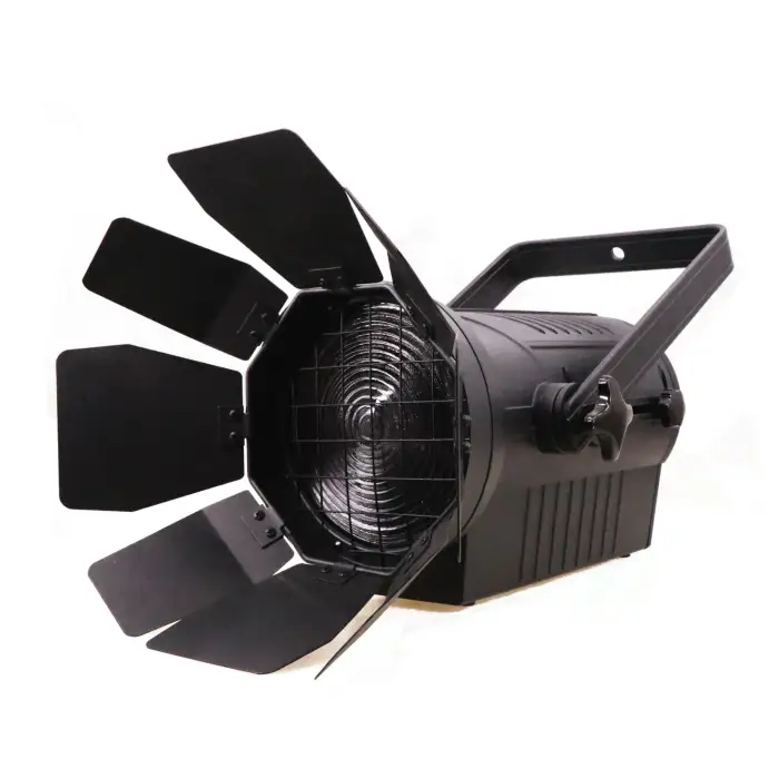 Professional Tv Studio Theater Light Dmx Led 200W Studio Fresnel Spot Aluminum Housing Par Light Stage Effect Lightings