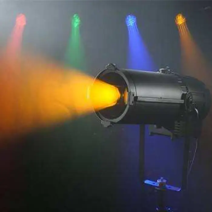 300W RGBAL IP65 LED Ellipsoidal Leko Profile Spotlight Auto Zoom Auto Concert Theater Studio Camera Photography Lighting