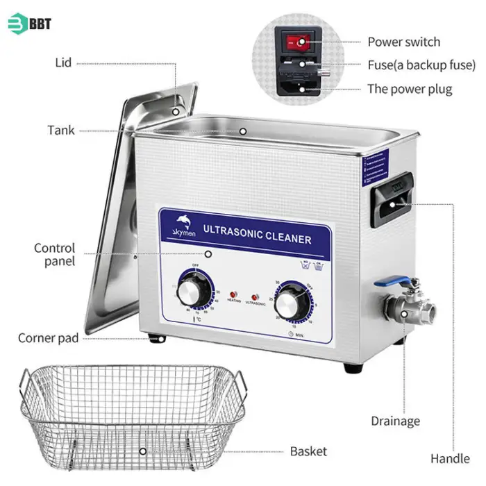 Industrial Ultrasonic Cleaner Large Capacity Ultrasonic Cleaning Machine Medical Device Digital Ultrasonic Cleaner