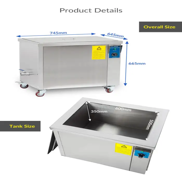 GT SONIC 105L 40kHz/28kHz Ultrasonic Cleaner Industrial Ultrasonic Cleaner