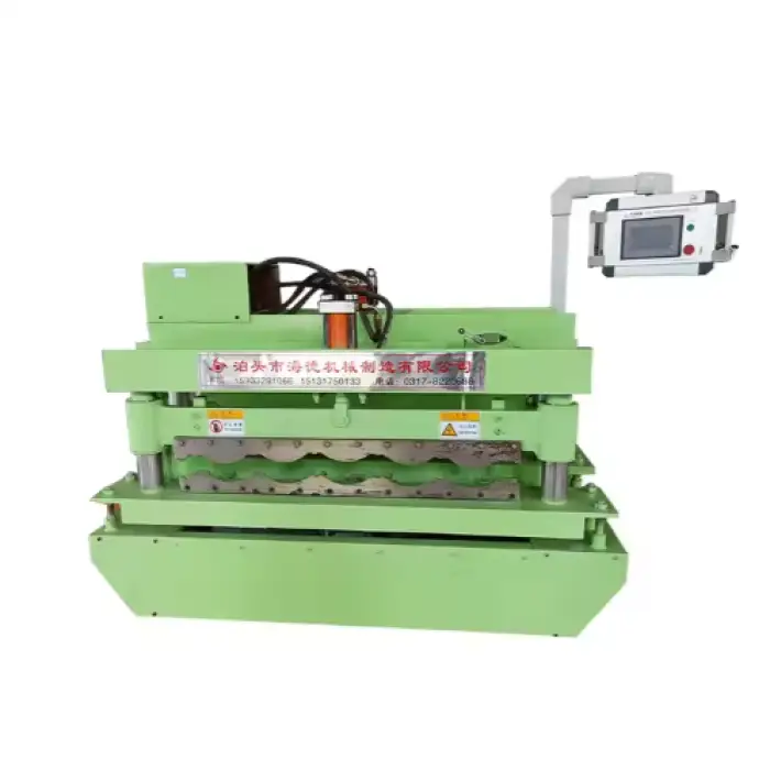 HAIDE Circular Arc Terrazzo Glazed Tile Roll Forming Machine