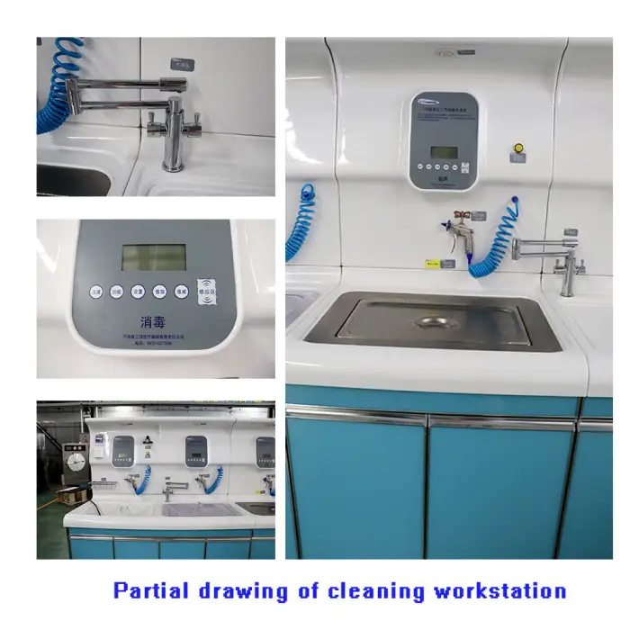 Cleaning Endoscope Disinfector Station Full Automatic Surgical Instrument Washer Disinfector