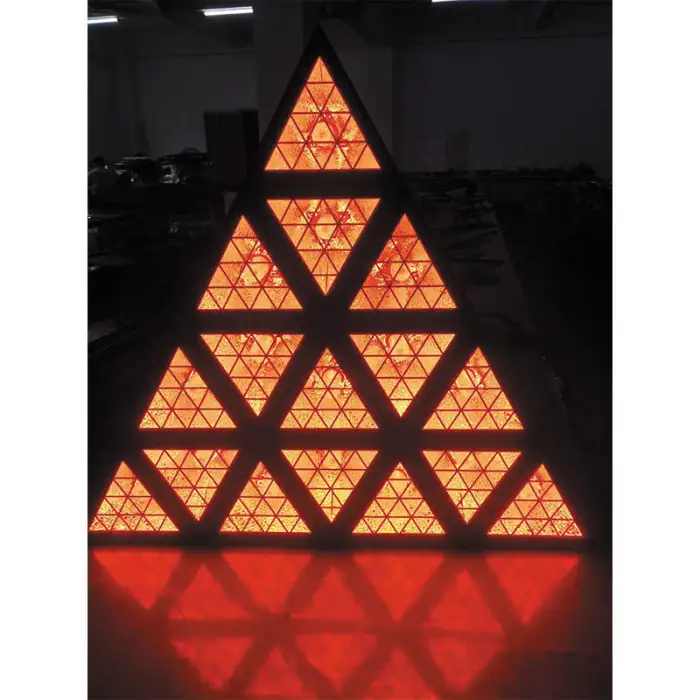 Triangle Led Wash Back Light Stage Lights