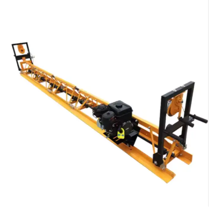 4-18m Gasoline Power Pavement Leveler Screed Tools Concrete Floor Leveling Machine Concrete Vibrating Truss Screed