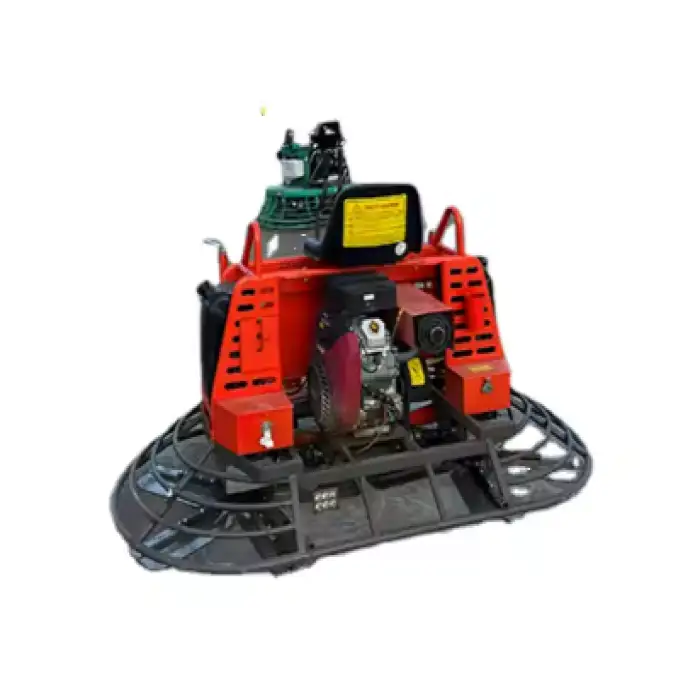 Gasoline Engine 100cm Ride on Type Helicopter Concrete Power Trowel Concrete Floor Leveling Machine