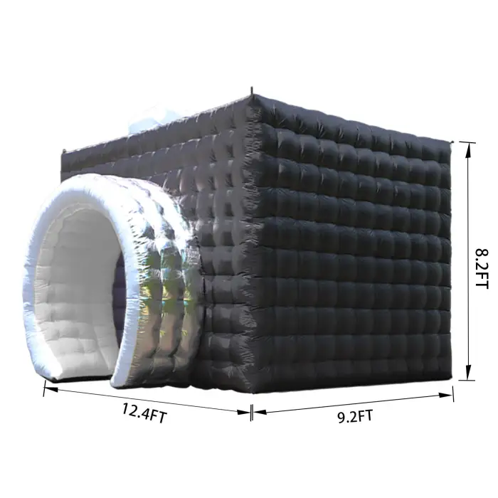 Led Open-air Photography Studio Portable Inflatable V-shaped Photography Studio Housing