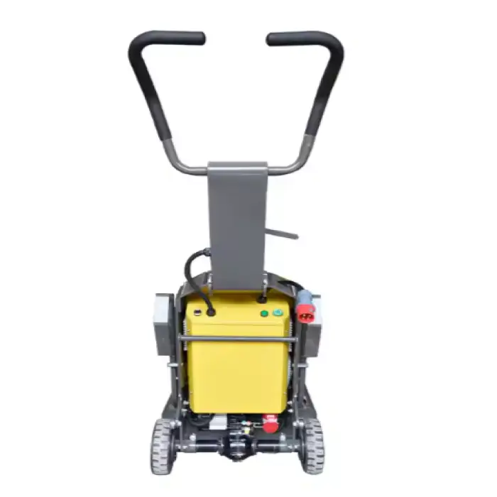 Semi-Automatic Floor Grinder and Sanding Machine for Stone and Concrete Featuring New Motor and Gearbox for Home Use